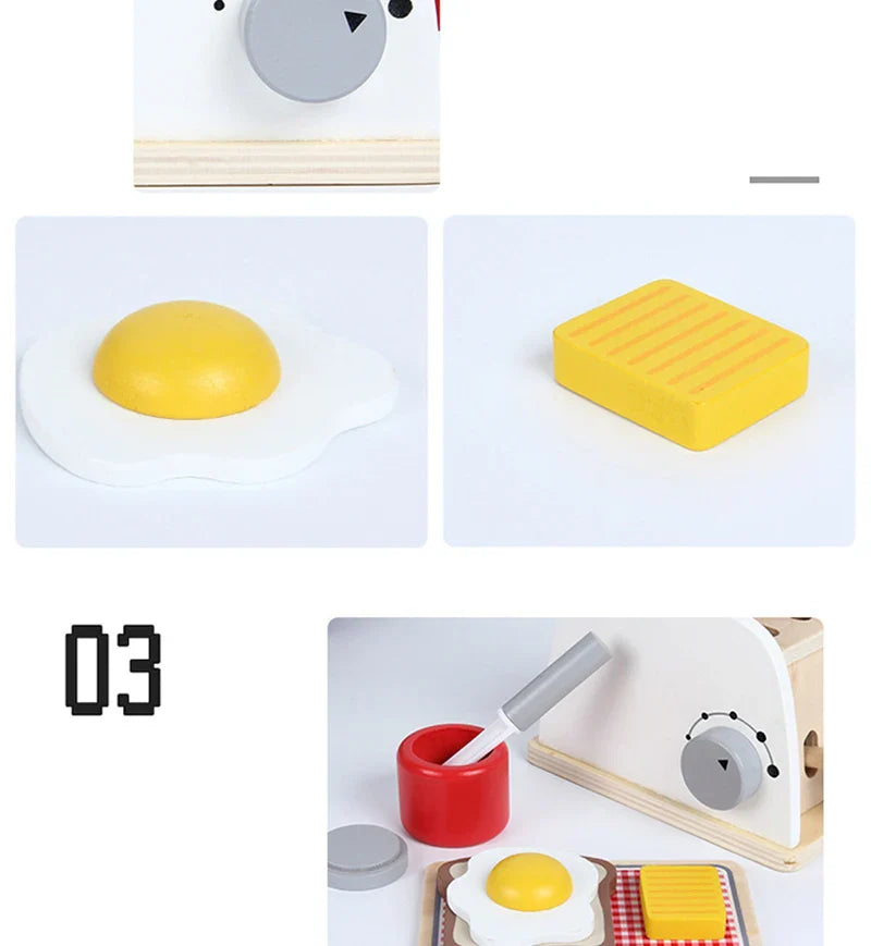 Wooden Kitchen Pretend Play Toy Simulationwooden kitchen pretend play