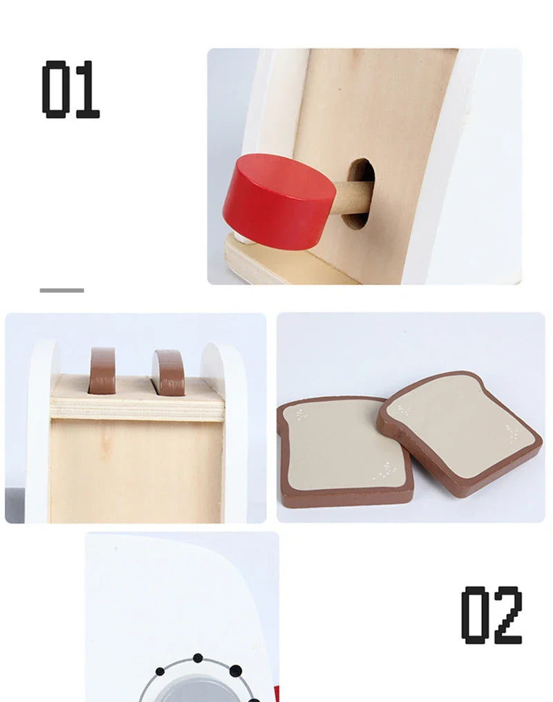 Wooden Kitchen Pretend Play Toy Simulationwooden kitchen pretend play