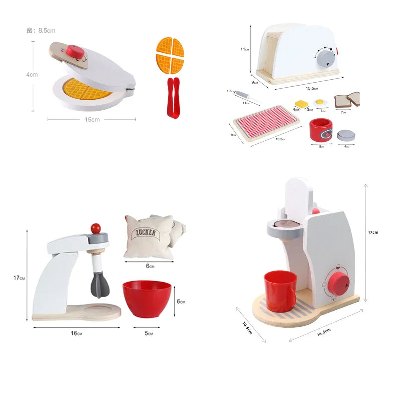 Wooden Kitchen Pretend Play Toy Simulationwooden kitchen pretend play