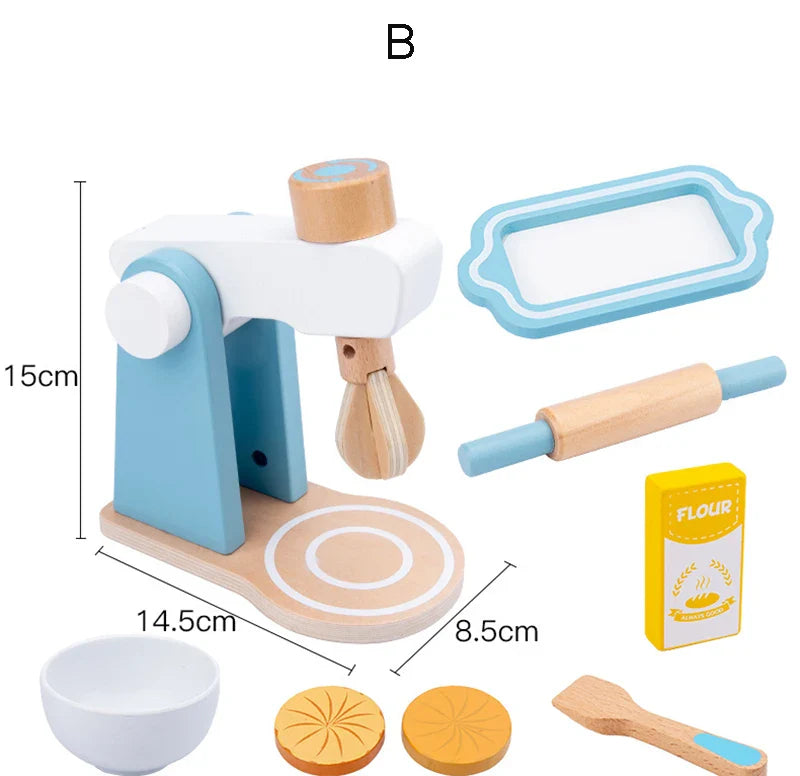 Wooden Kitchen Pretend Play Toy Simulationwooden kitchen pretend play