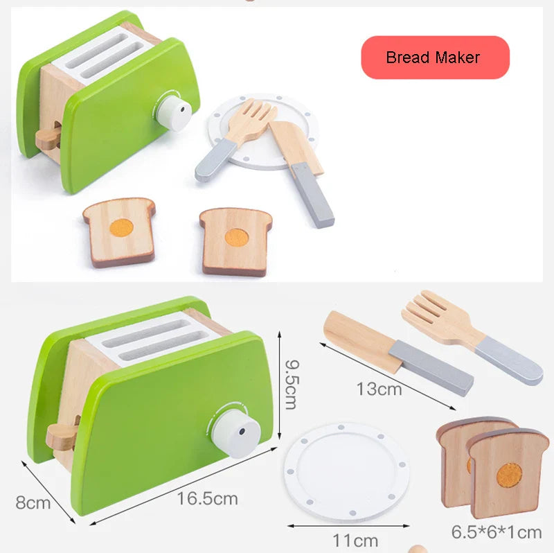 Wooden Kitchen Pretend Play Toy Simulationwooden kitchen pretend play