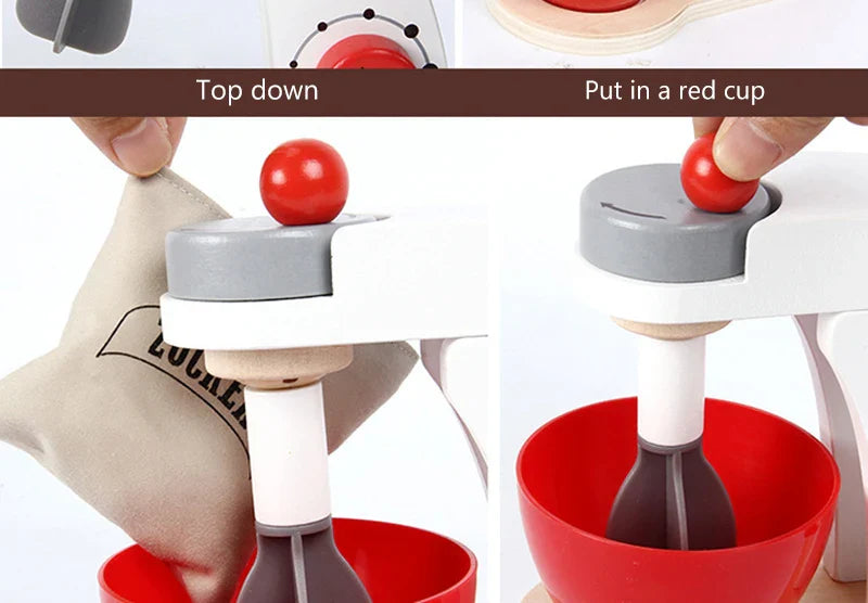 Wooden Kitchen Pretend Play Toy Simulationwooden kitchen pretend play