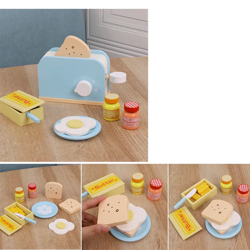 Wooden Kitchen Pretend Play Toy Simulationwooden kitchen pretend play