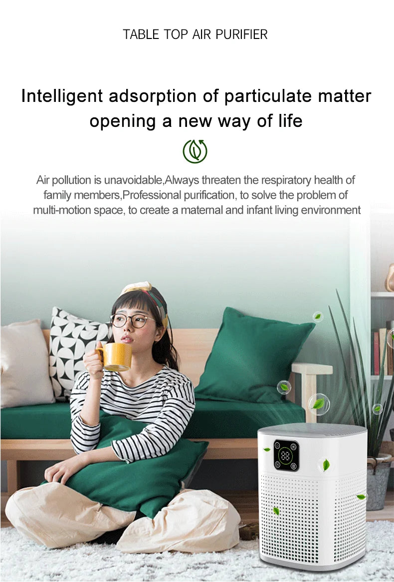 Smart Control Air Purifier For Home