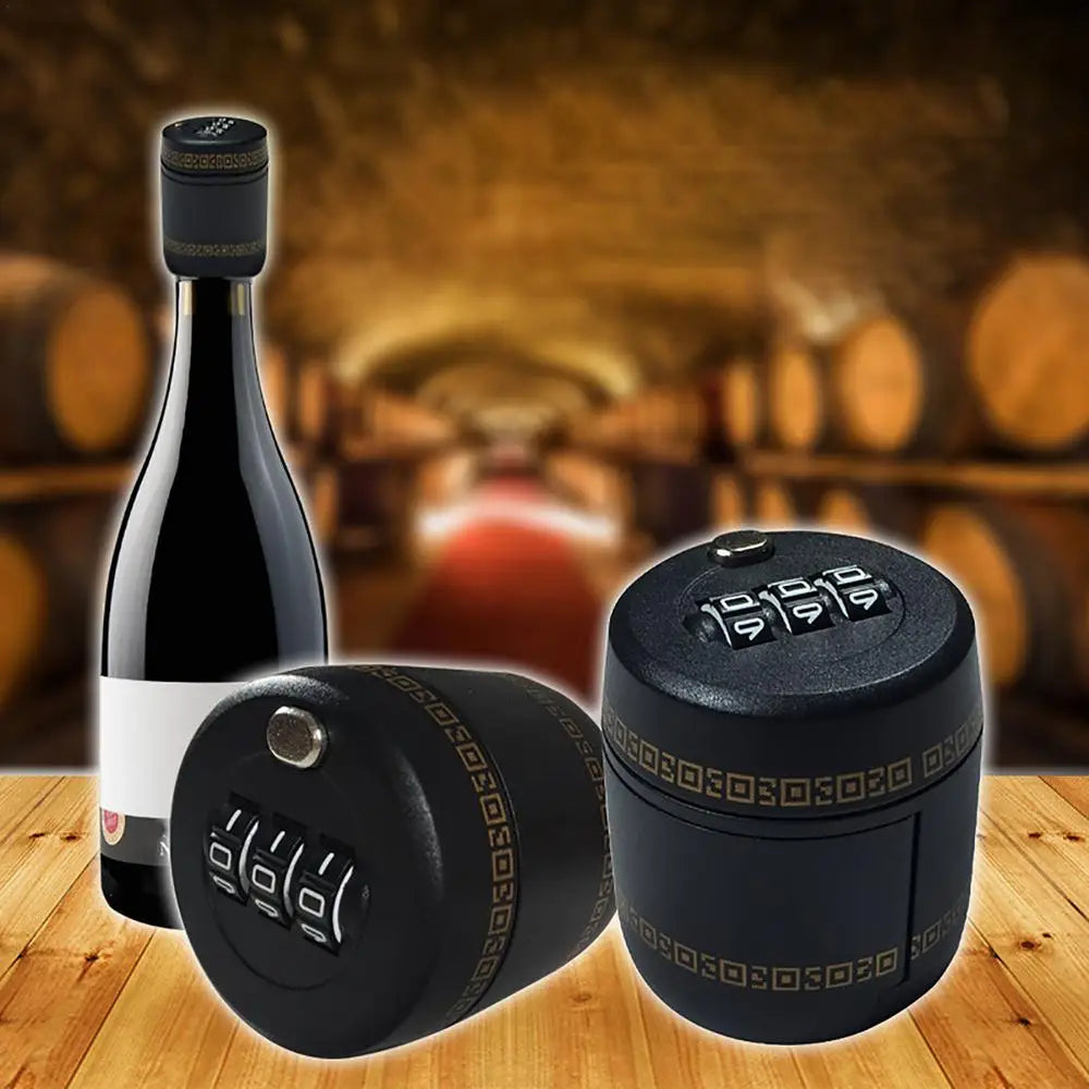 Bottle lock digital password