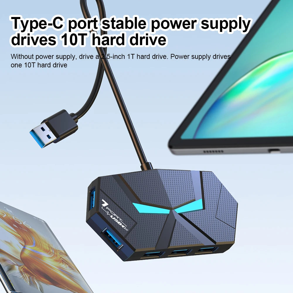 7 Ports USB 3.0 HUB