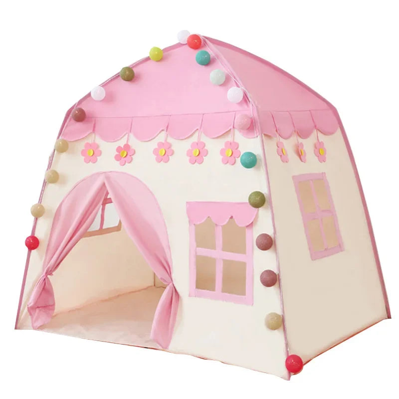 Kids Pink Play House Tent Teepee Tent Enfantkids pink play house tent