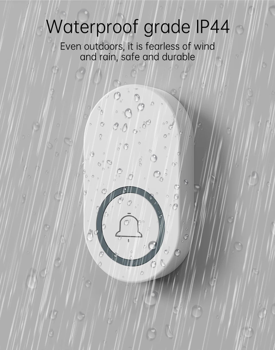 Outdoor Wireless Doorbell Waterproof