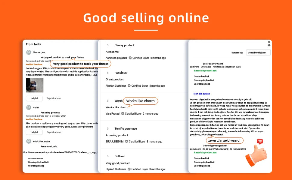 Wireless Digital Weight Scale with Smartphone App