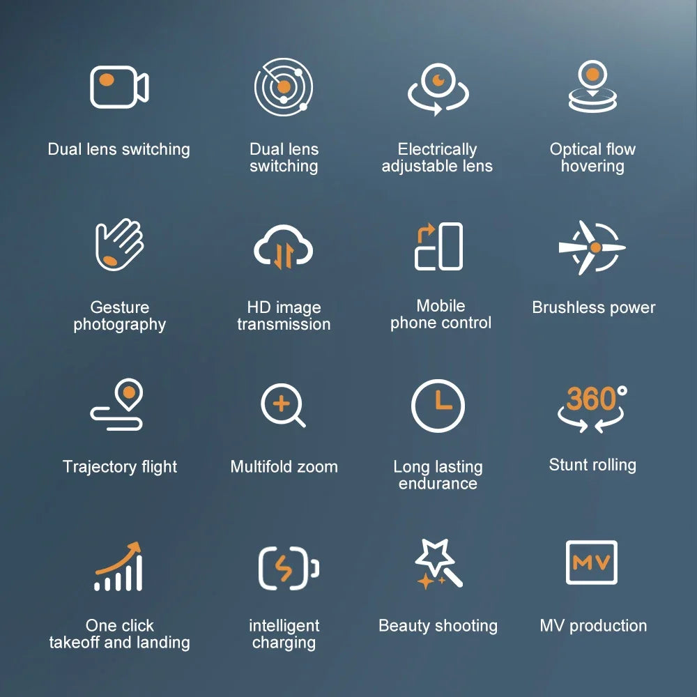 Drone Professional 8K Dual Cameras