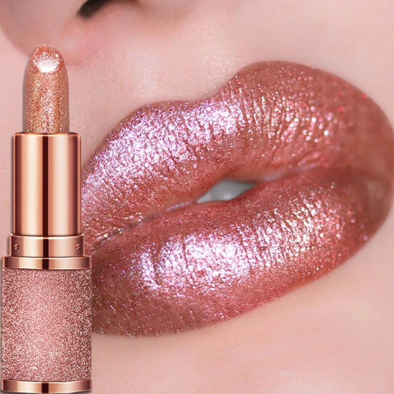 Temperature Color Changing Glitter Lipstick