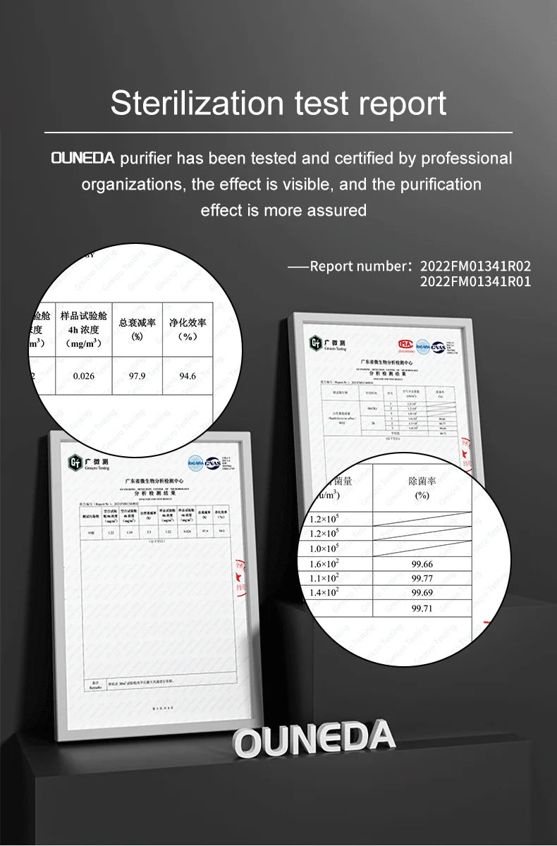 Smart Control Air Purifier For Home