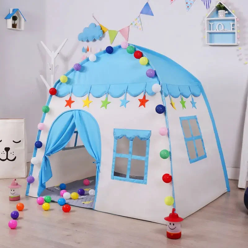 Kids Pink Play House Tent Teepee Tent Enfantkids pink play house tent