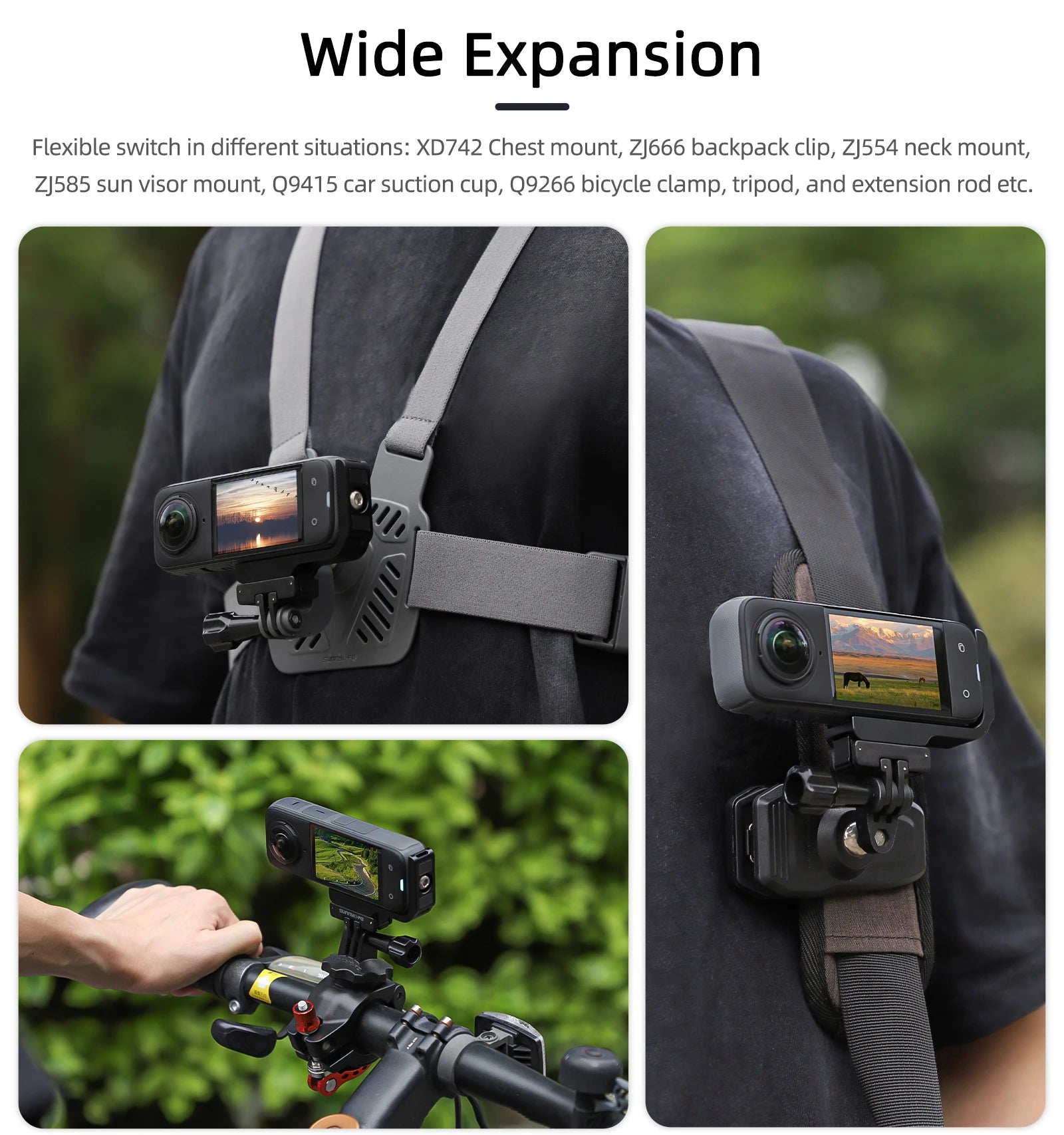 Magnetic Bracket For Insta360 X5/X4