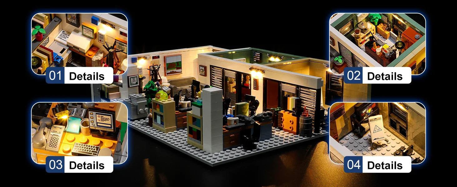 YEABRICKS LED Light Kit Toys for Childrenyeabricks led light kit toysy