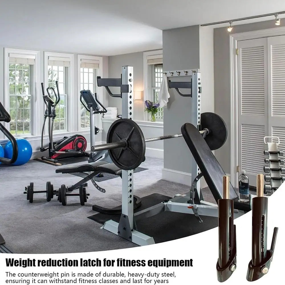 Universal Gym Accessories Gym Pin Fitness Equipment Security Lock Weight Reduction Latch Anti-Rust drop set pins gym