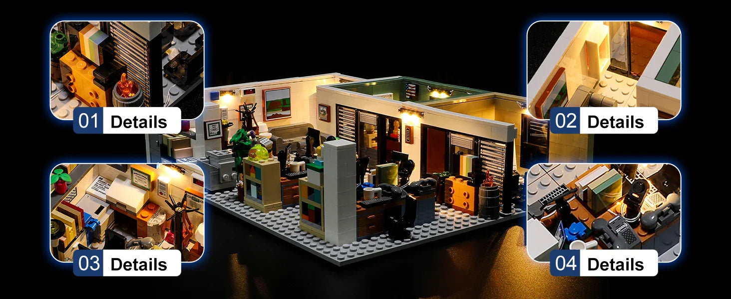 YEABRICKS LED Light Kit Toys for Childrenyeabricks led light kit toysy