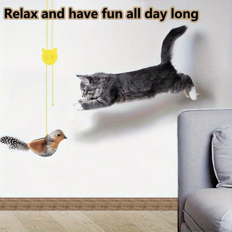 Interactive Bird Cat Toy
