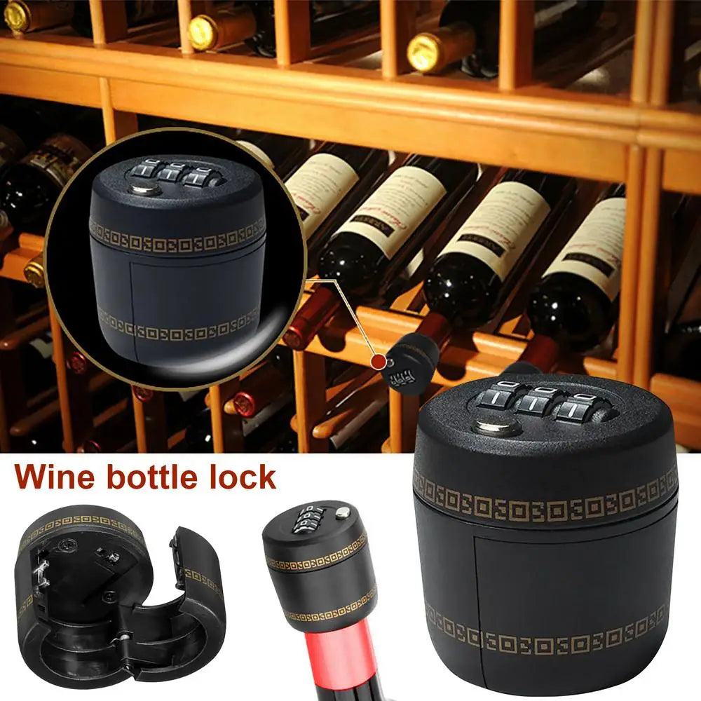 Bottle lock digital password