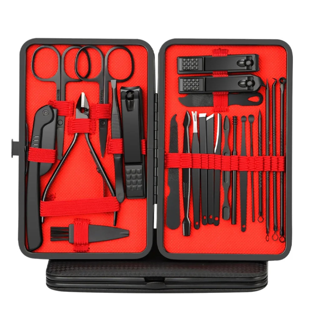 Black Nail Clipper Set Tool