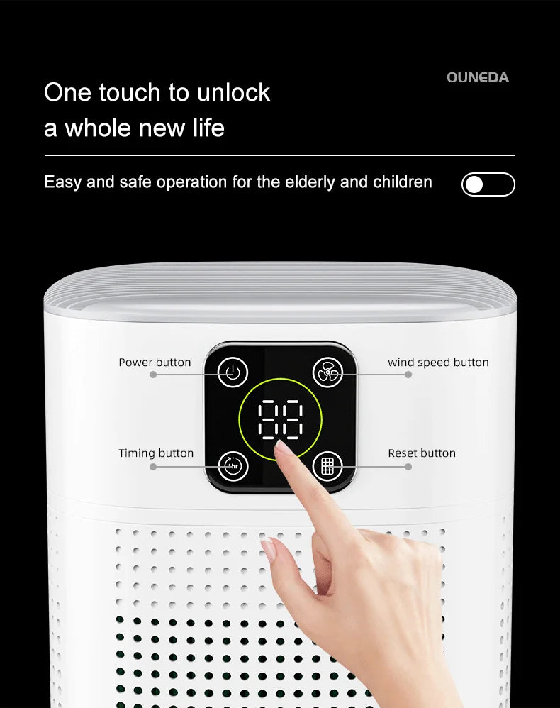 Smart Control Air Purifier For Home