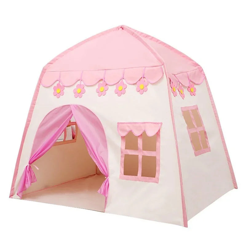 Kids Pink Play House Tent Teepee Tent Enfantkids pink play house tent