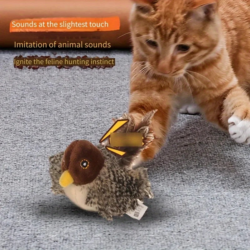 Interactive Bird Cat Toy