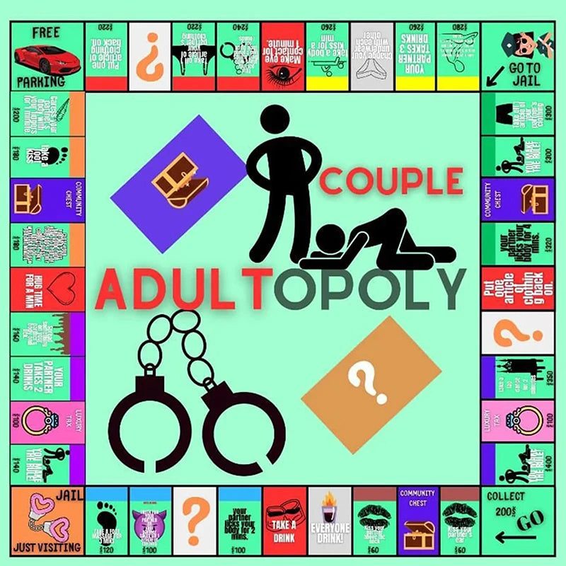 Adultopoly Board Game