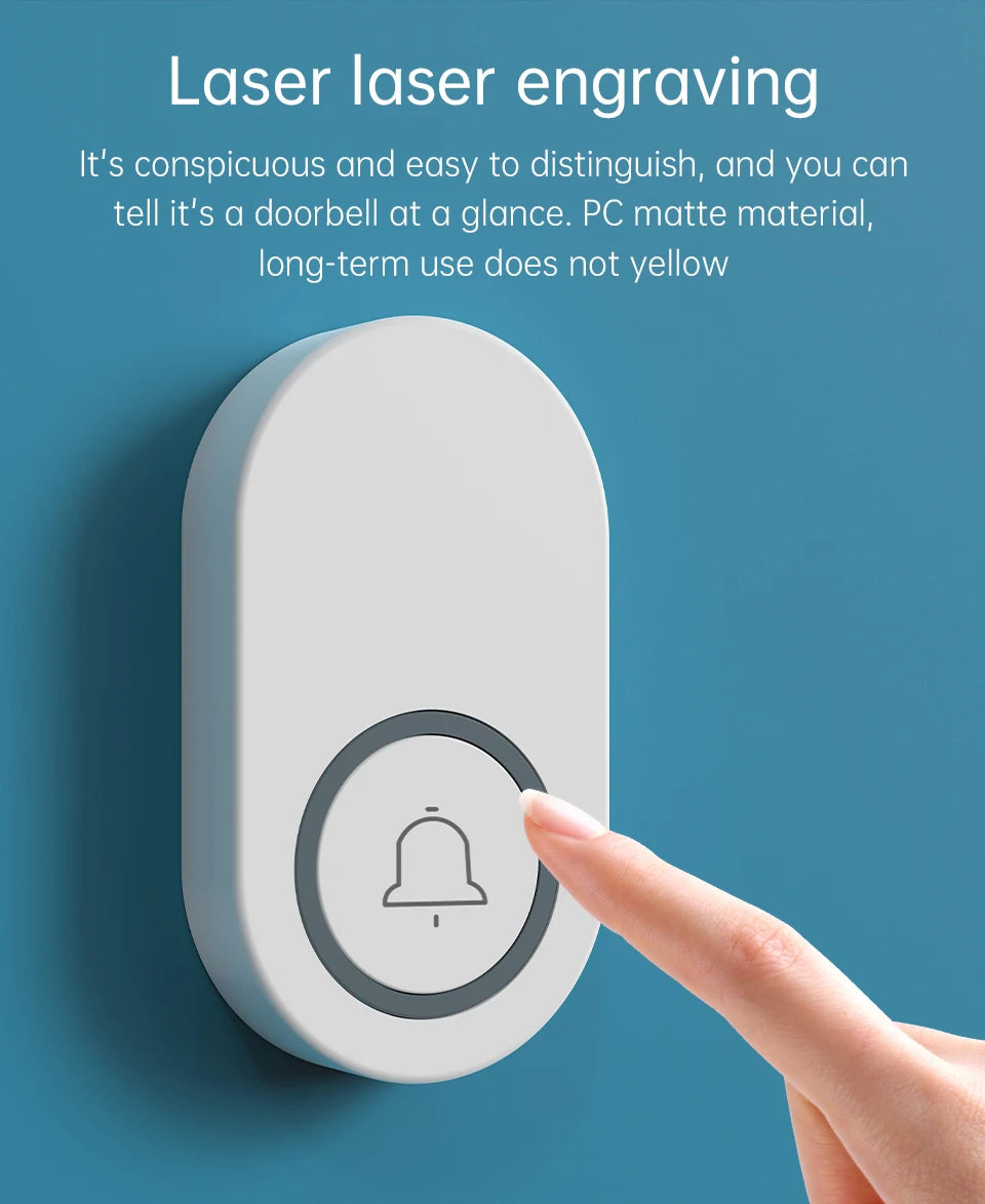 Outdoor Wireless Doorbell Waterproof