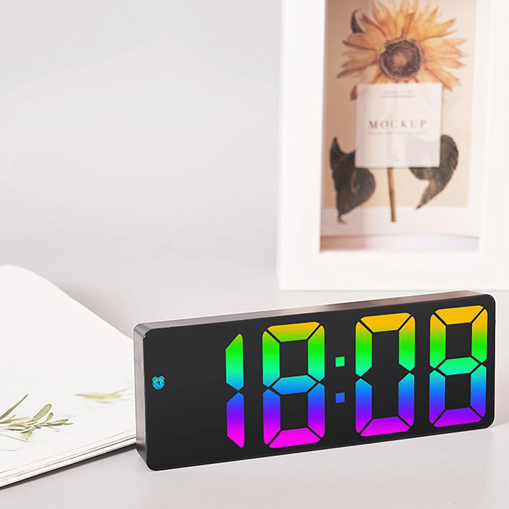 Led Electronic Bedroom Digital Alarm Clock