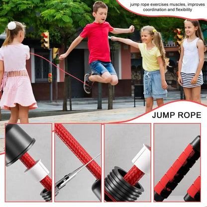 Group Skipping Rope Anti-Slip Handle For Double Unders