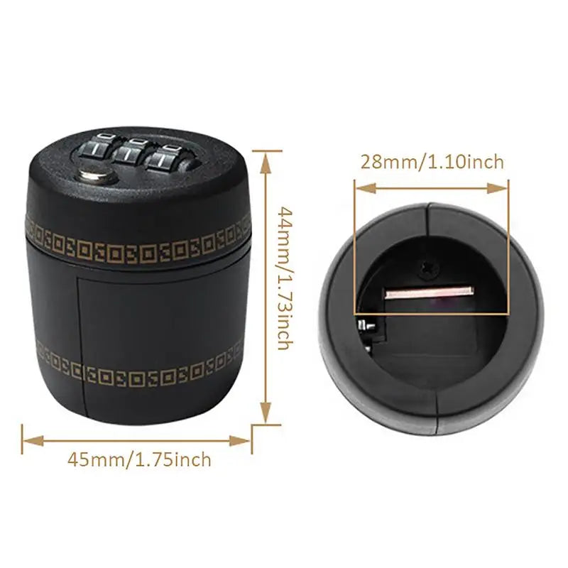 Bottle lock digital password