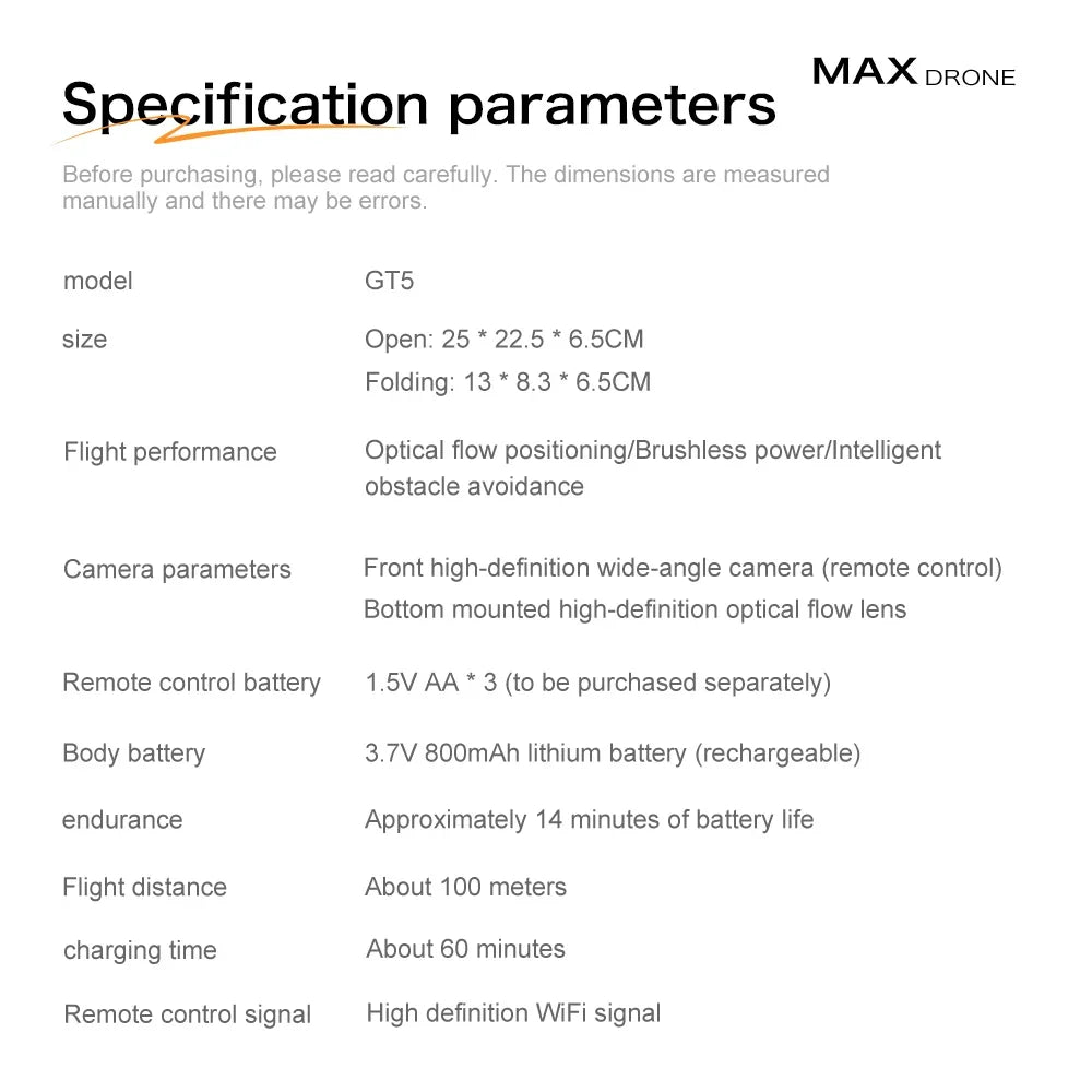 Drone Professional 8K Dual Cameras