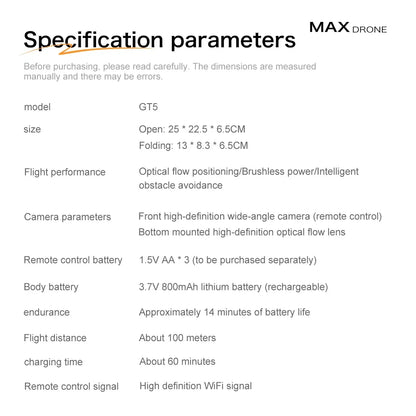 Drone Professional 8K Dual Cameras