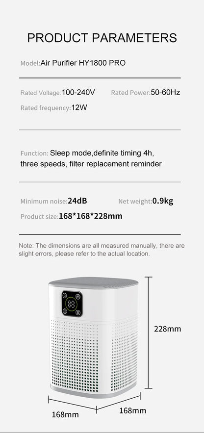 Smart Control Air Purifier For Home