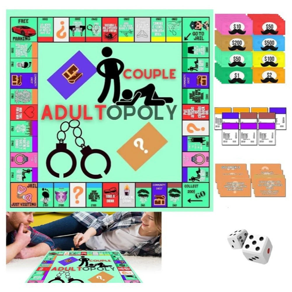 Adultopoly Board Game
