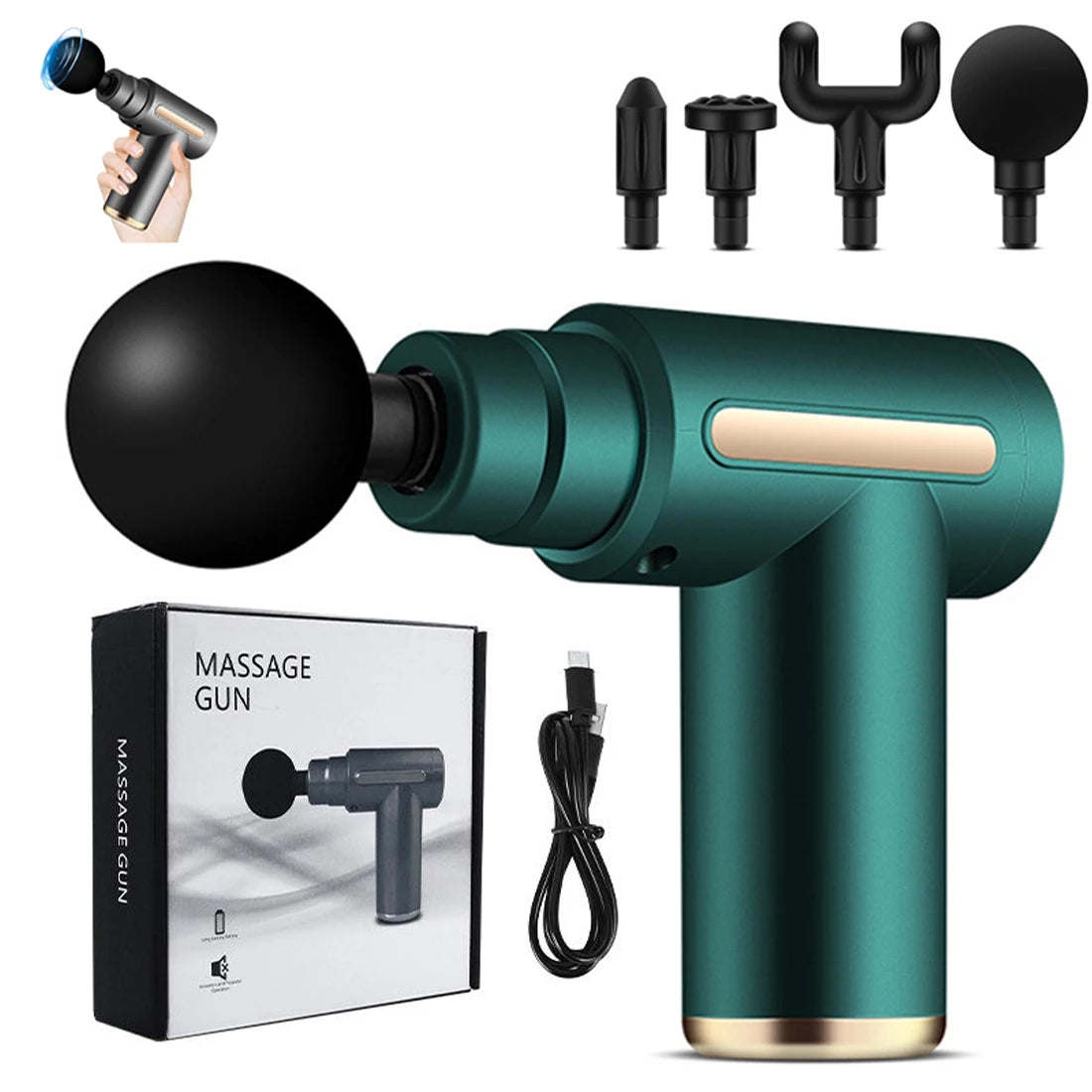 6 Speeds Portable Massage Gun