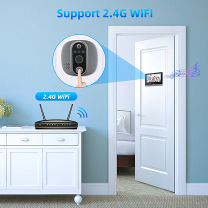 LCD Video Doorbell Intercom