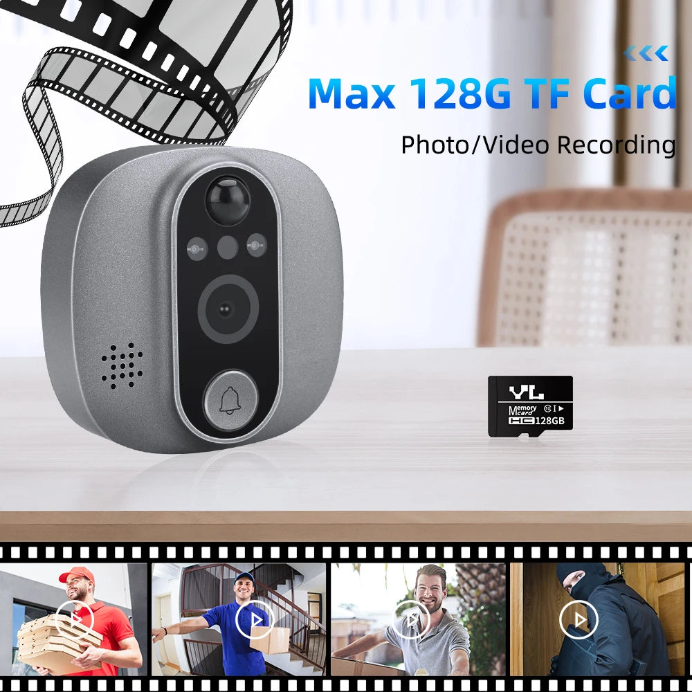 LCD Video Doorbell Intercom