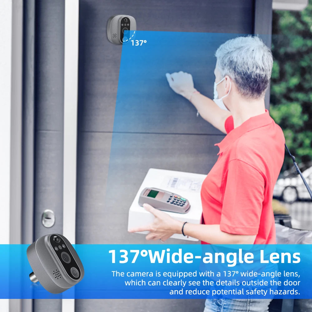 LCD Video Doorbell Intercom