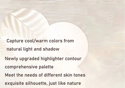 Facial Highlighter Makeup Palette