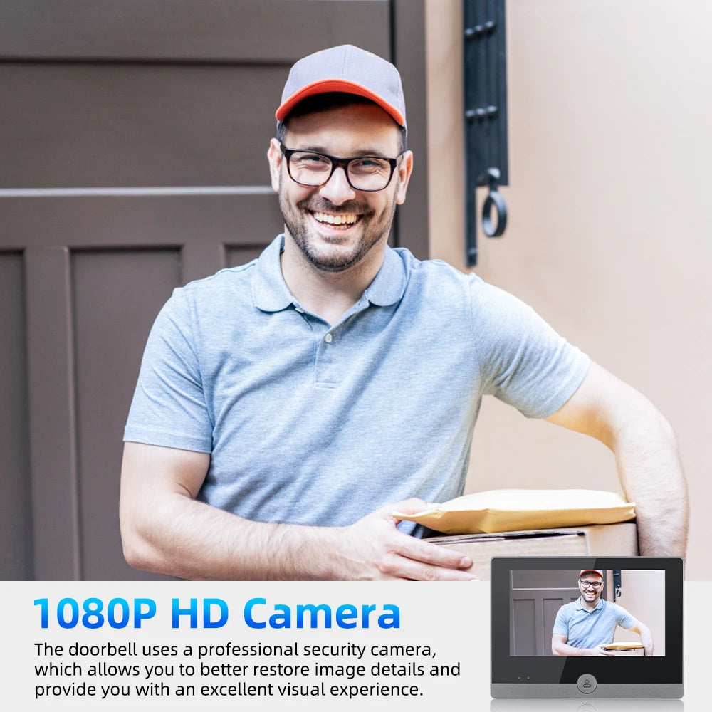 LCD Video Doorbell Intercom