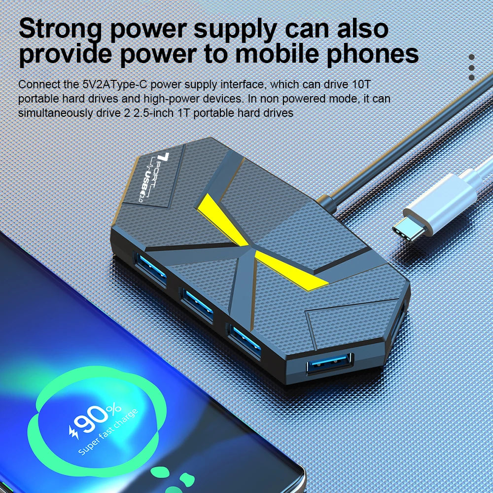 7 Ports USB 3.0 HUB
