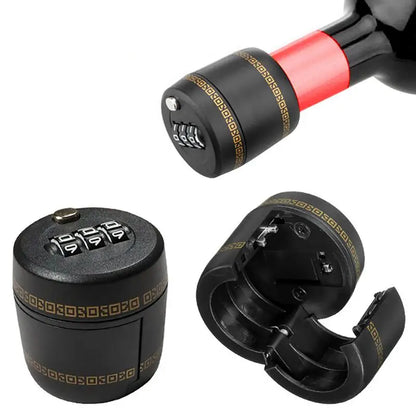 Bottle lock digital password
