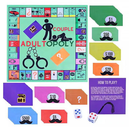 Adultopoly Board Game