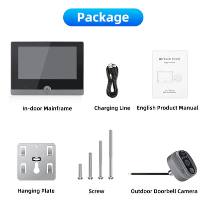 LCD Video Doorbell Intercom