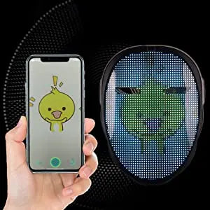 Digital Halloween mask