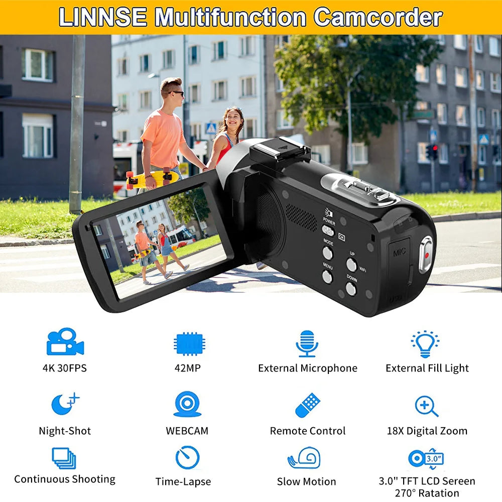 4K Digital Video camera