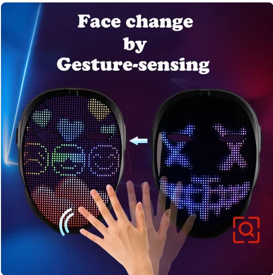 Digital Halloween mask