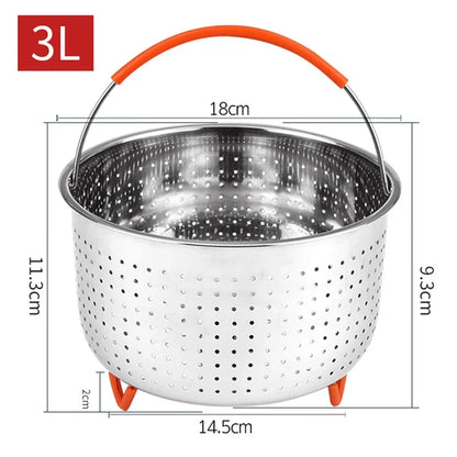 Stainless Steel Steamer Baske